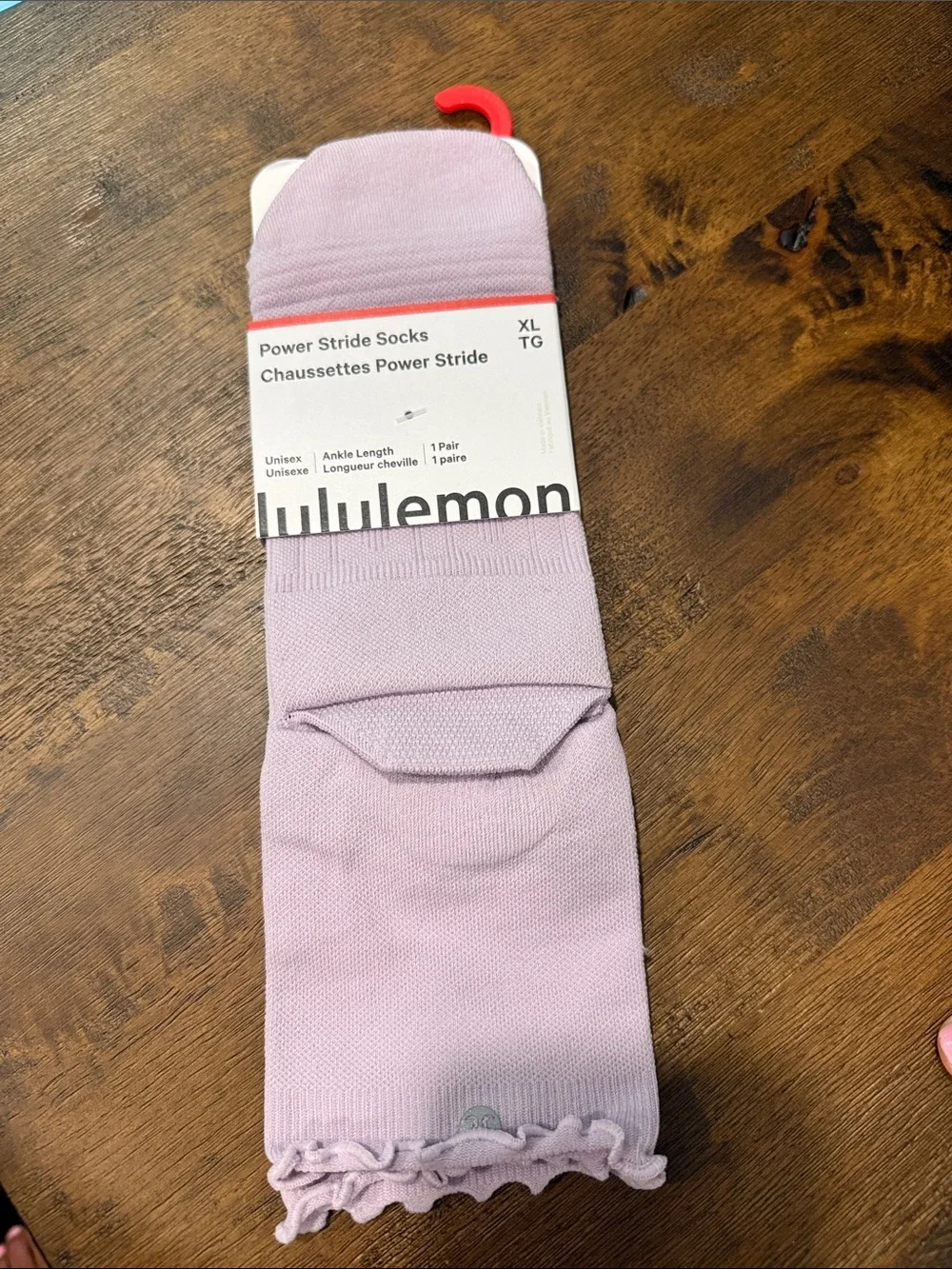 lululemon athletica Power Stride Ankle Socks - Light Lavender xl